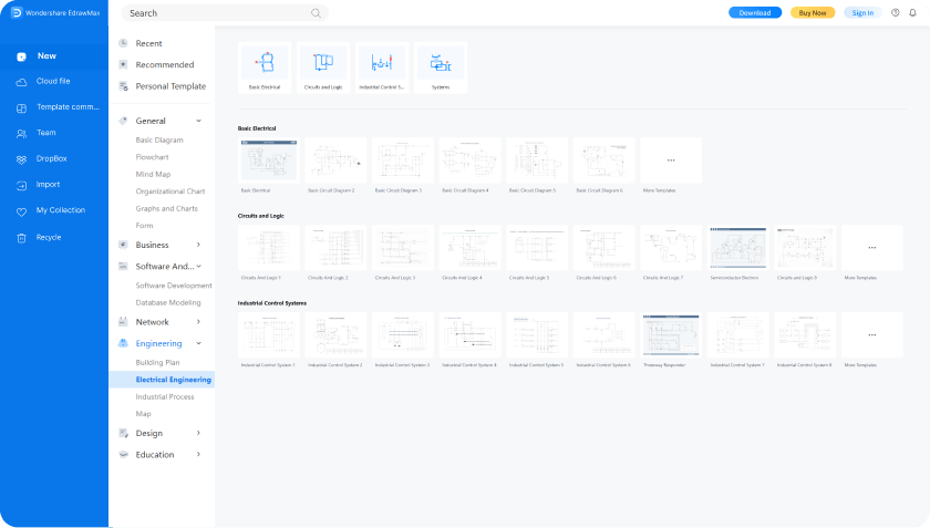 Free Online Ladder Diagram Maker | EdrawMax Online