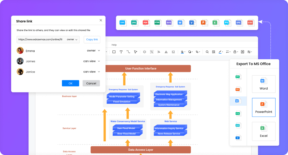 Free Architecture Diagram Software with Free Templates - EdrawMax
