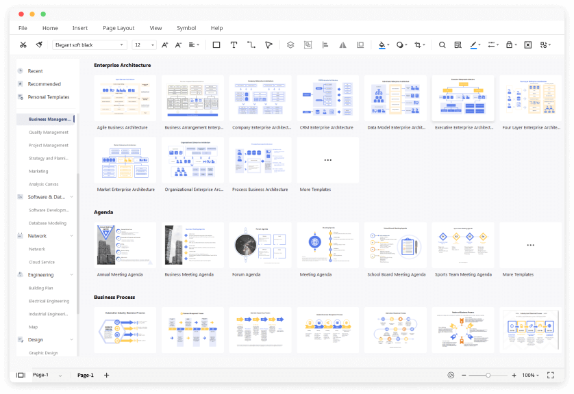 Free Architecture Diagram Software with Free Templates - EdrawMax