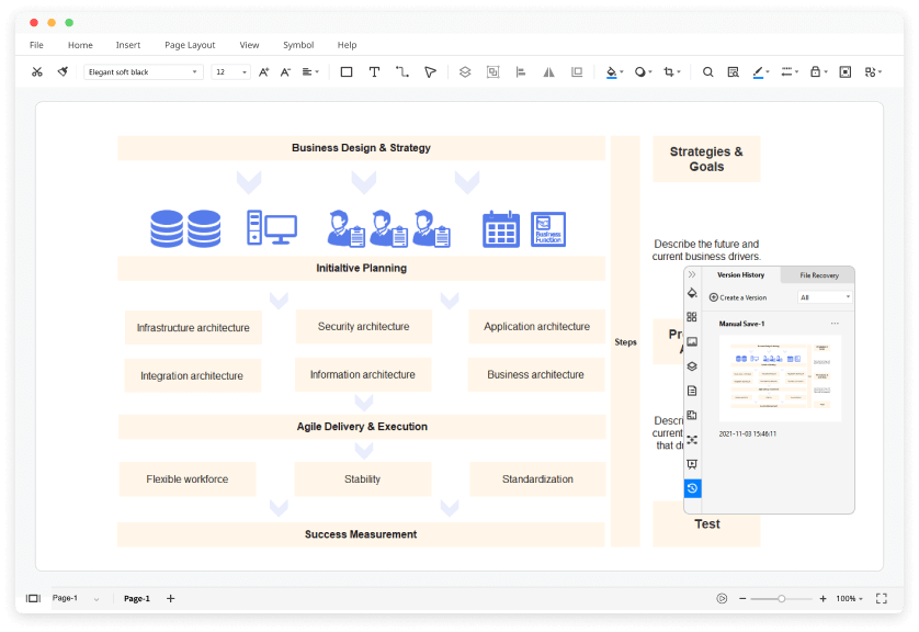 Free Architecture Diagram Software with Free Templates - EdrawMax