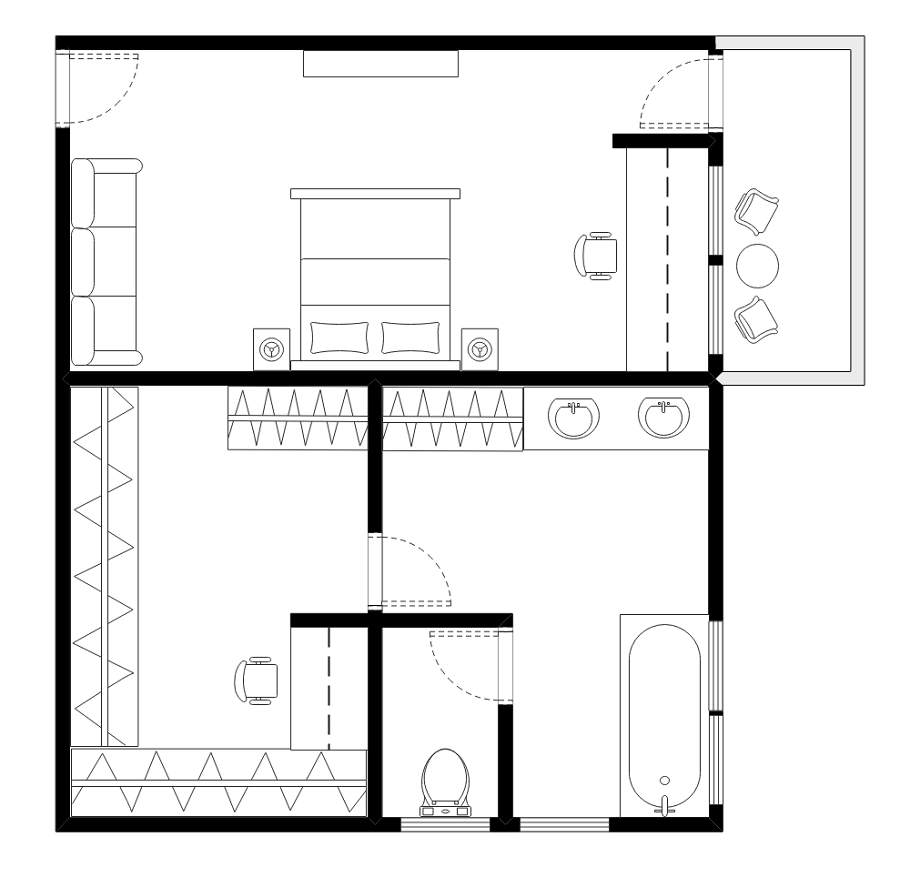 Free Editable Bedroom Floor Plan Examples Templates EdrawMax atelier