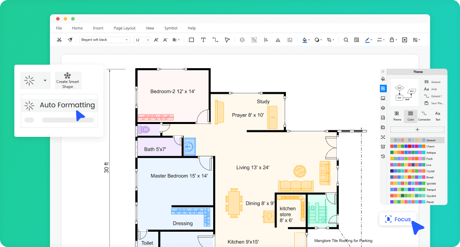Free Building Plan Software with Templates EdrawMax