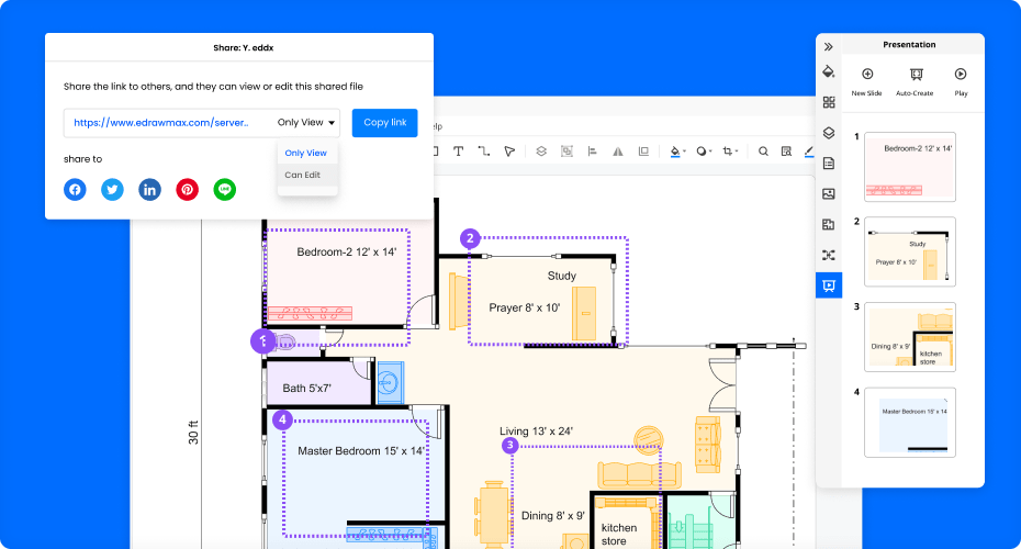 Free Building Plan Software with Templates EdrawMax