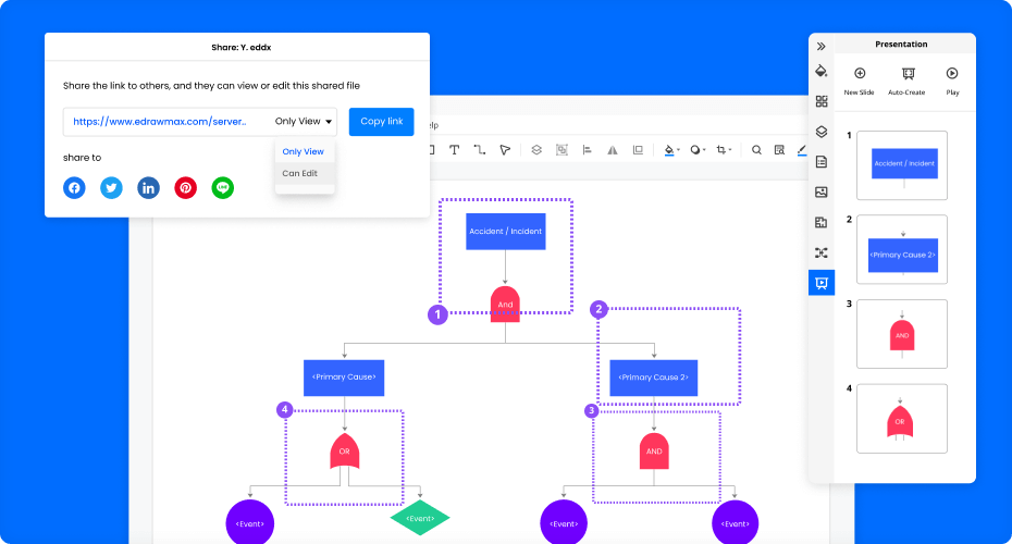 Free Fault Tree Analysis Software with Free Templates EdrawMax