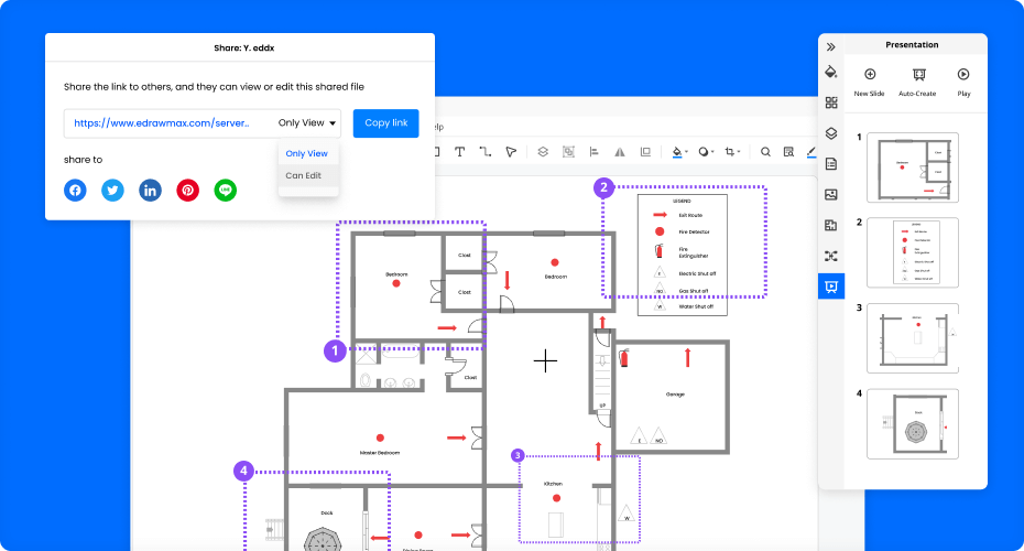 Free Fire Escape Plan Maker with Free Templates EdrawMax