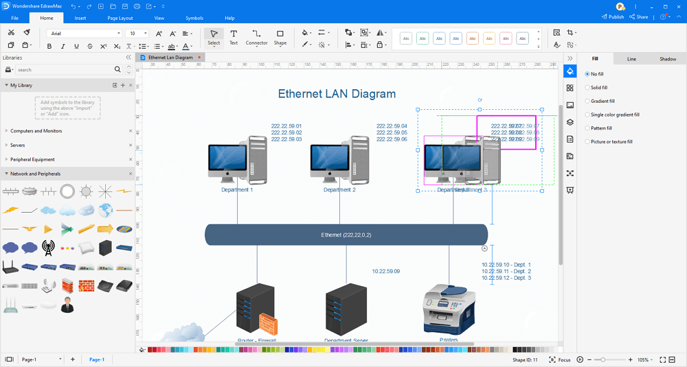 How to Create a Network Diagram｜EdrawMax