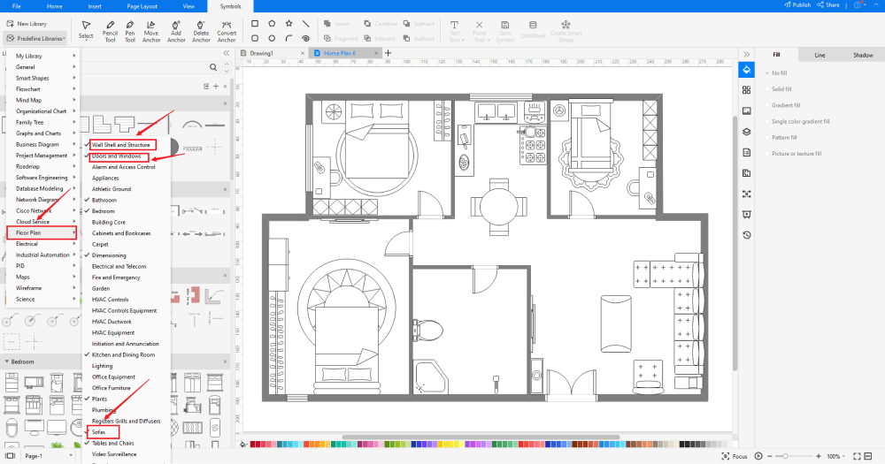 How to Draw a Building Plan EdrawMax