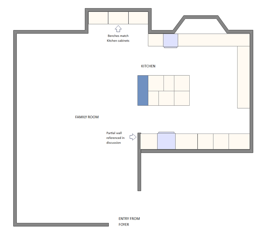 Free Editable Kitchen Floor Plan Examples & Templates EdrawMax