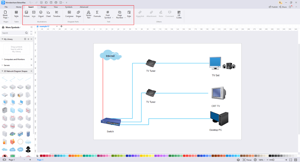 Free Editable Network Diagram Examples & Templates | EdrawMax