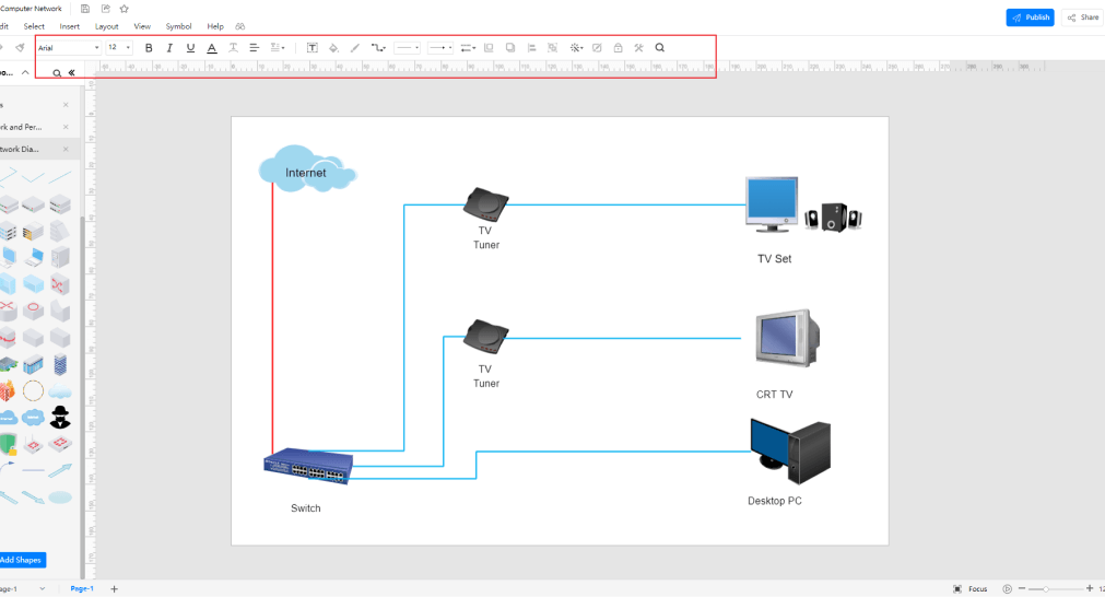 Free Editable Network Diagram Examples & Templates | EdrawMax