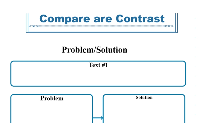 Problem and Solution Graphic Organizer Examples & Templates | EdrawMax