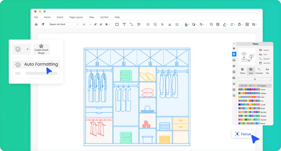 Free Wardrobe Design Software with Templates EdrawMax