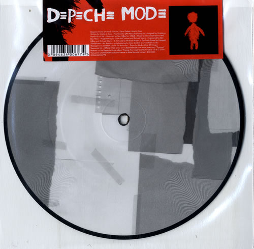Depeche Mode Precious UK 7" vinyl picture disc 7 inch picture disc