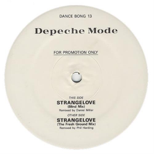 Depeche Mode Strangelove UK Promo 12" vinyl single (12 inch record