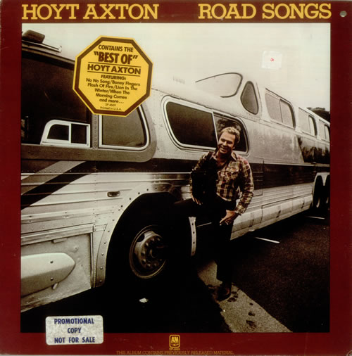 Hoyt Axton Road Songs US Promo vinyl LP album (LP record) (543970)