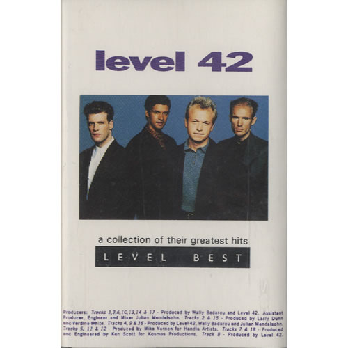 Level 42 Level Best UK Promo cassette album (463499)