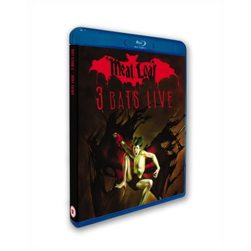 Meat Loaf 3 Bats Live UK Blu Ray DVD (451267)