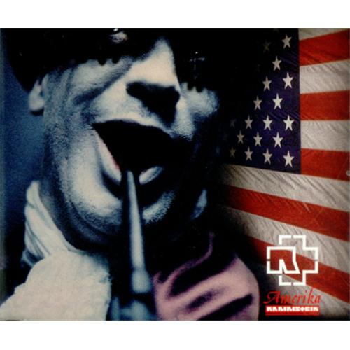 Rammstein Amerika German Promo CD single (CD5 / 5") (420016)