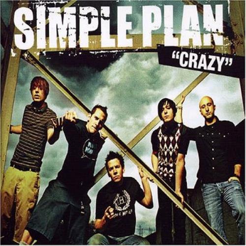 Simple Plan Crazy UK CD single (CD5 / 5") (350406)