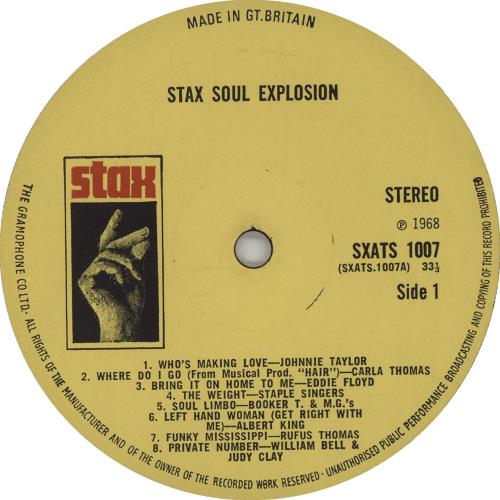 Respect Yourself: Stax Records and the Soul Explosion.