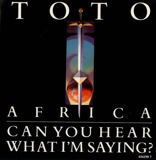 Toto Africa UK 7" vinyl single (7 inch record / 45) (504017)