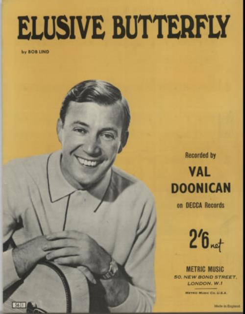 Val Doonican Elusive Butterfly Records, LPs, Vinyl and CDs MusicStack