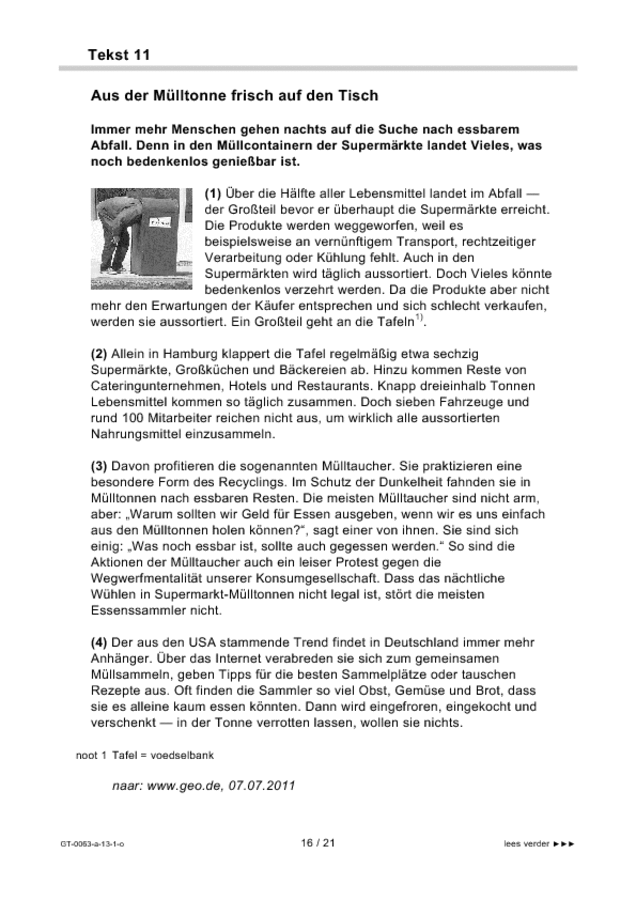 Duits Eindexamens Vmbo Gltl (Opgaven) - Eindexamens.nu - Examens Mavo Rooster Examens 2018 Cito Examens Voorbeeld Examen Examens Duits Eindexamen Vragen Leiden Eindexamen