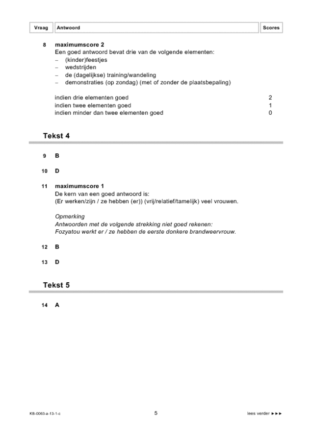 Duits Eindexamen Vmbo Kb (Correctievoorschrift) - Eindexamens.nu - Eindexamen Grieks Oude Examens Havo Eindexamen Frans Vwo Eindexamen Nederlands Vmbo Antwoorden Eindexamen Frans