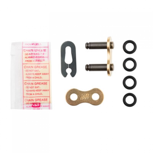 DID 520 Ervt Gold Xring Chain Clip Style Master Link FJ520ERVT for