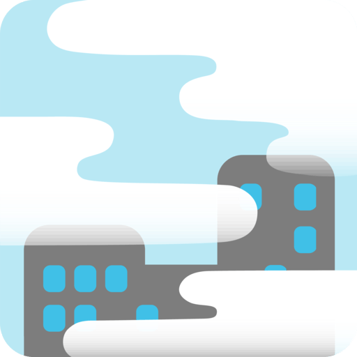 🌁 nebligEmoji Kopieren & Einfügen Bedeutung & Bilder