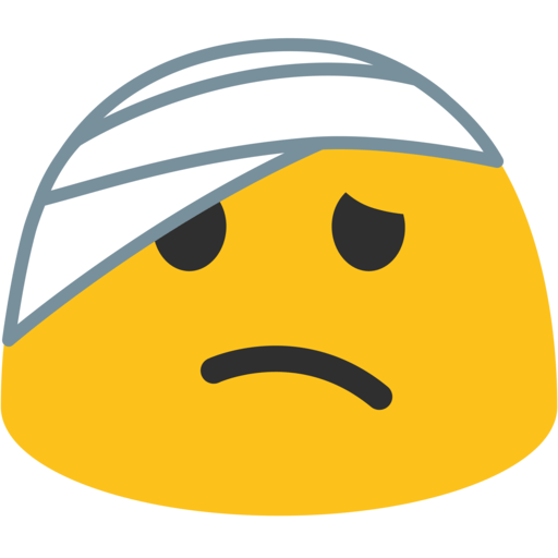 🤕 Smiley mit KopfverbandEmoji Kopieren & Einfügen Bedeutung & Bilder