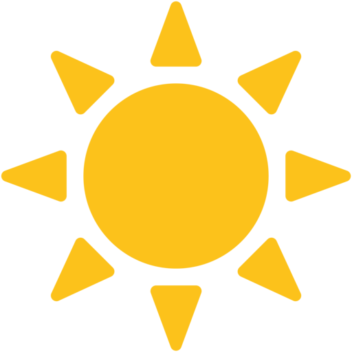 ☀ SonneEmoji Kopieren & Einfügen Bedeutung & Bilder
