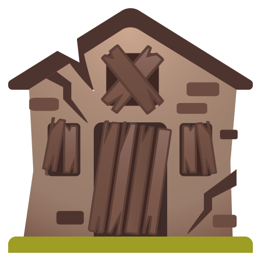 🏚️ Derelict House Emoji