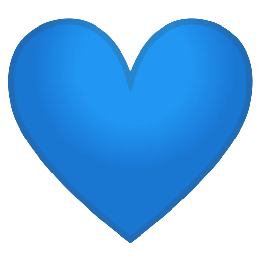 💙 Blue Heart Emoji