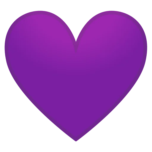 Corazon Morado Emoji