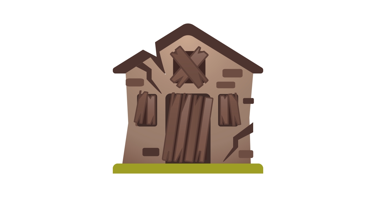 🏚️ Maison Abandonnée Emoji