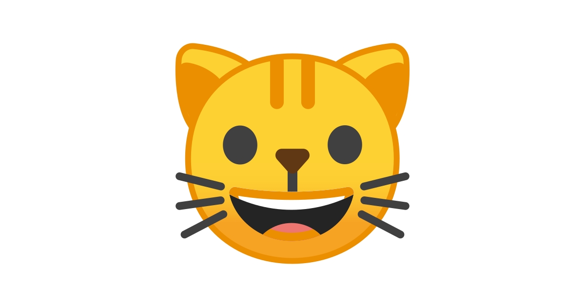 😺 Chat Qui Sourit Emoji