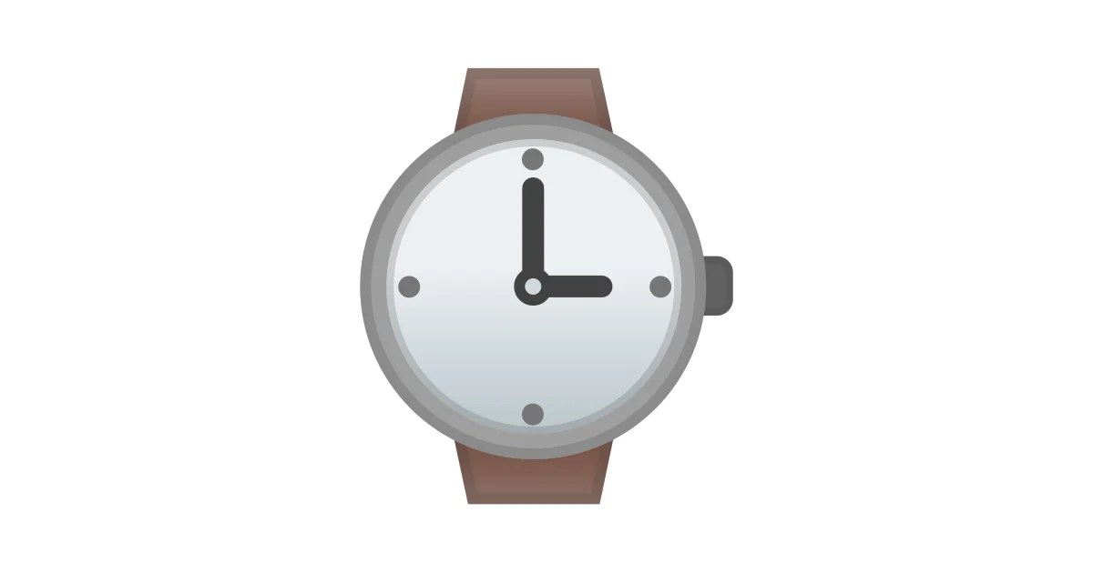 Wrist Watch Wall Clock Emoji Wall Design Ideas