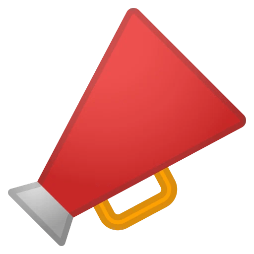 📣 Megaphone Emoji