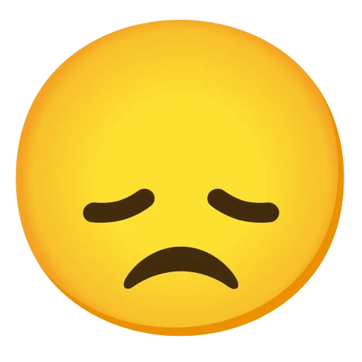 😞 Visage Déçu Emoji