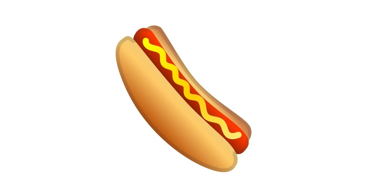 🌭 Hot Dog Emoji