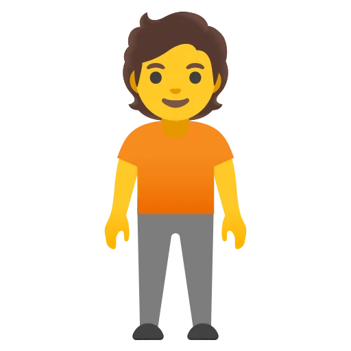 🧍 Person Standing Emoji