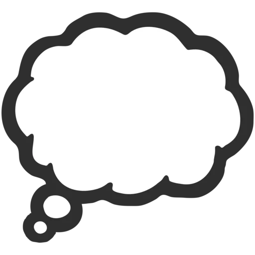 💭 Balão De Pensamento Emoji