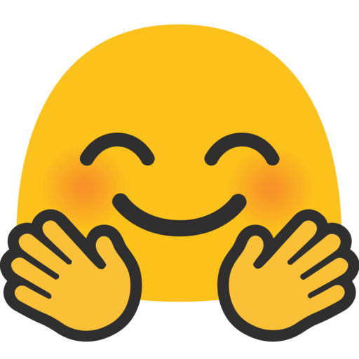 Umarmung smiley Smiley mit zwei Händen (Bedeutung) › smiley