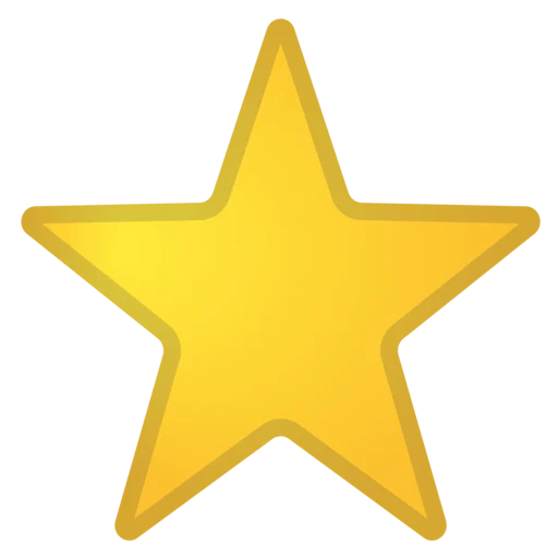 Thumbs Up Star. Emoji
