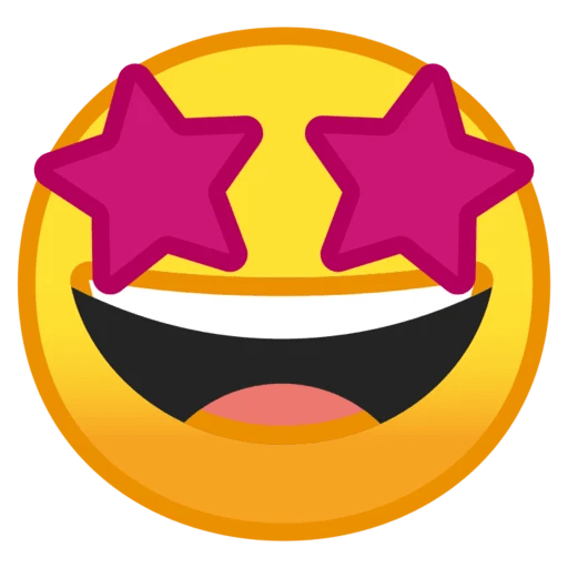 🤩 Starstruck Emoji