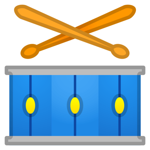 Drum Emoji / Music emojis add a pleasant melody to any message; diana