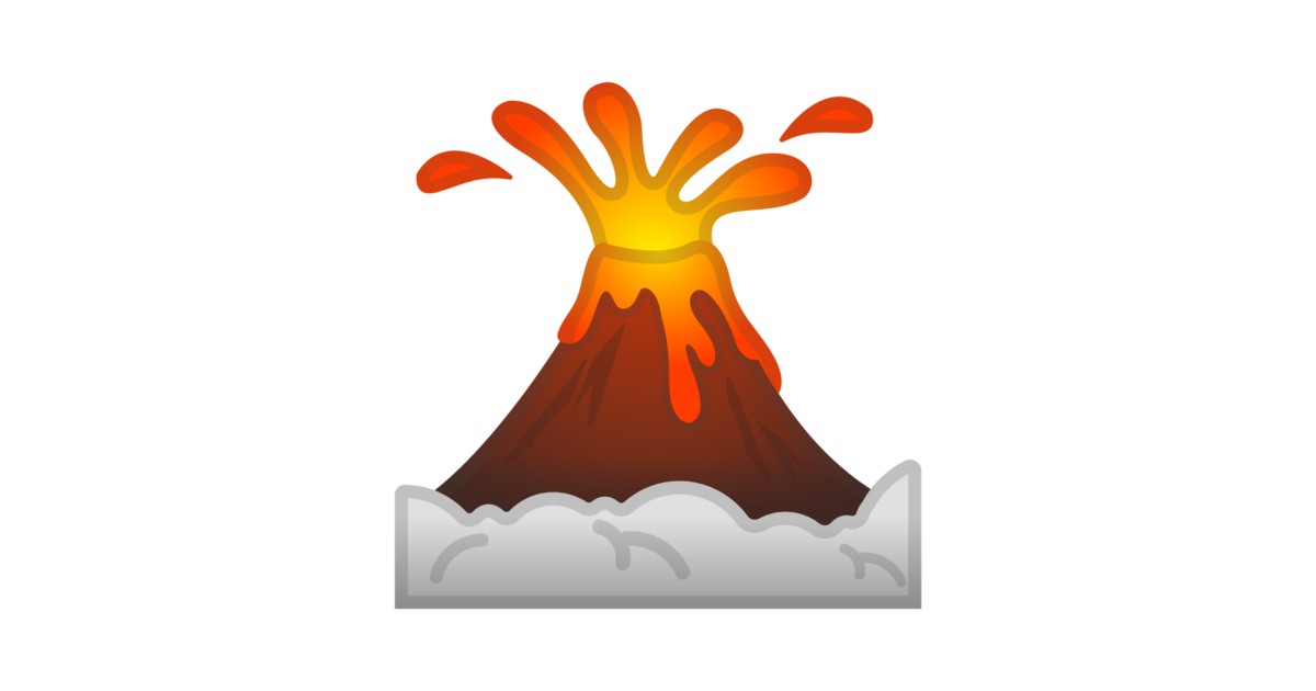 🌋 Volcán Emoji