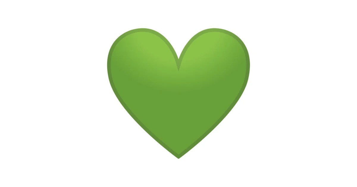 💚 Corazón Verde Emoji