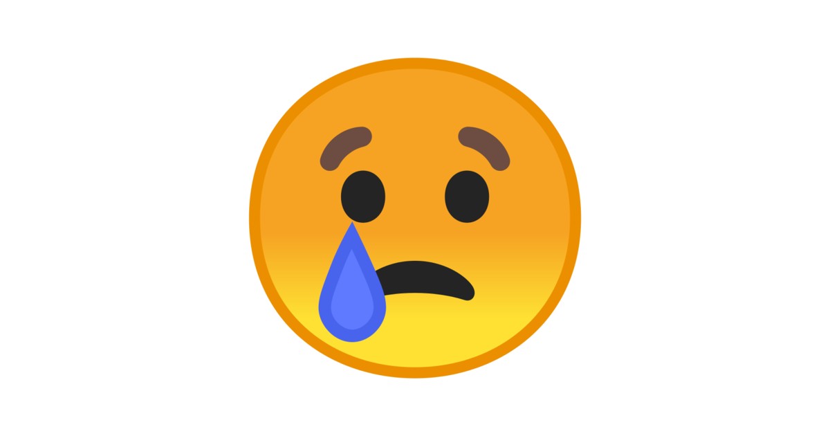 😢 weinendes GesichtEmoji